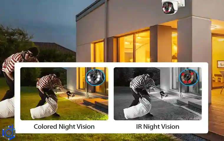 دوربین مداربسته دید در شب رنگی کلارنت